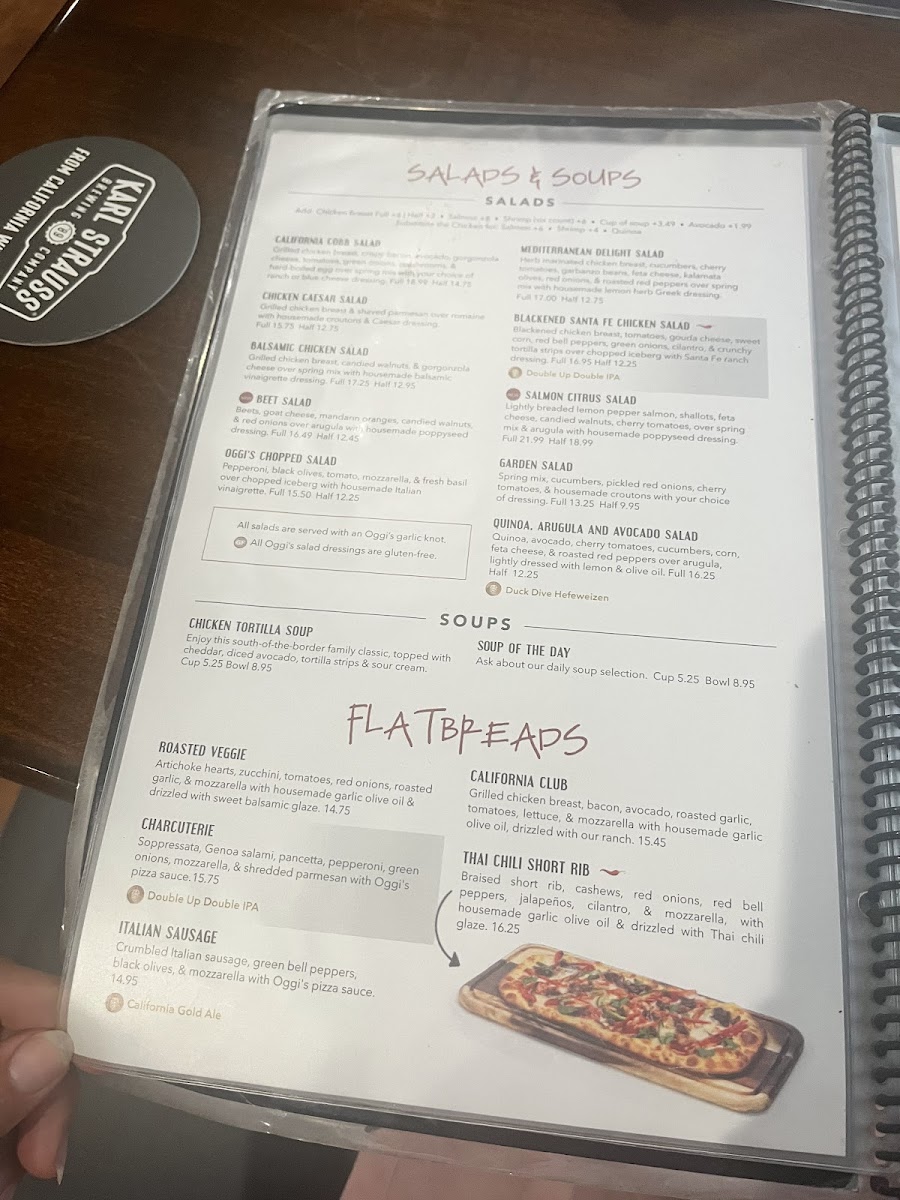Oggi's Sports Brewhouse Pizza Menu-9